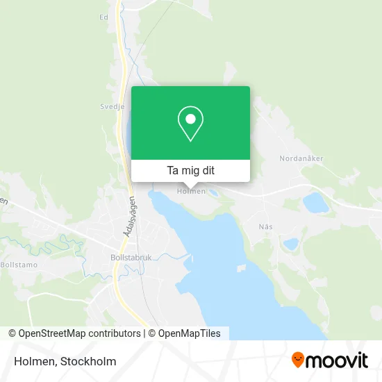 Holmen karta