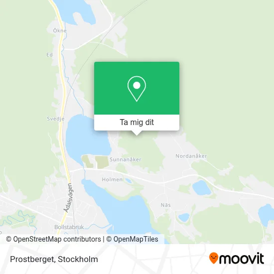 Prostberget karta