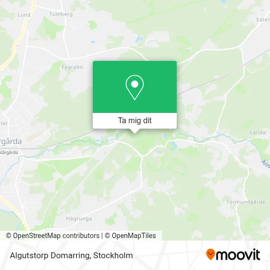 Algutstorp Domarring karta
