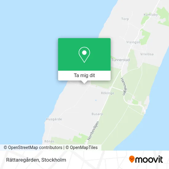 Rättaregården karta