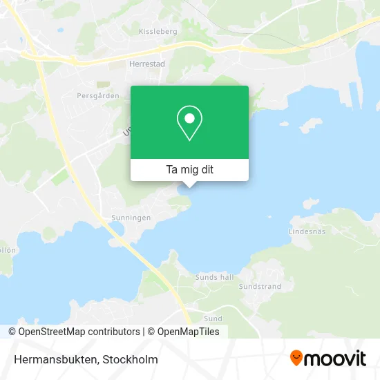 Hermansbukten karta