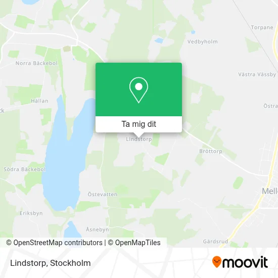 Lindstorp karta