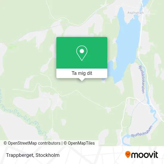 Trappberget karta