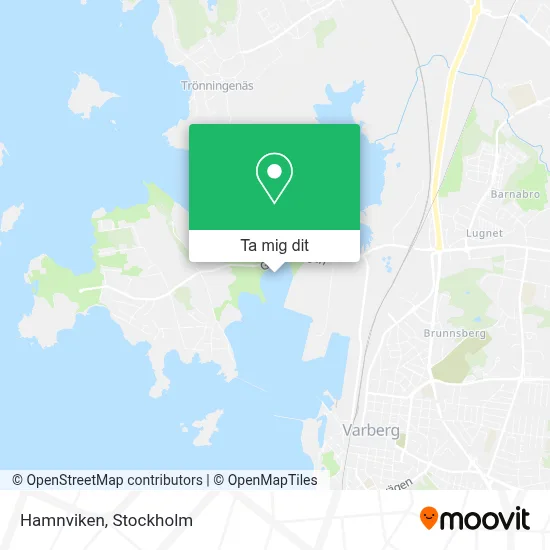 Hamnviken karta