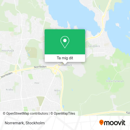 Norremark karta