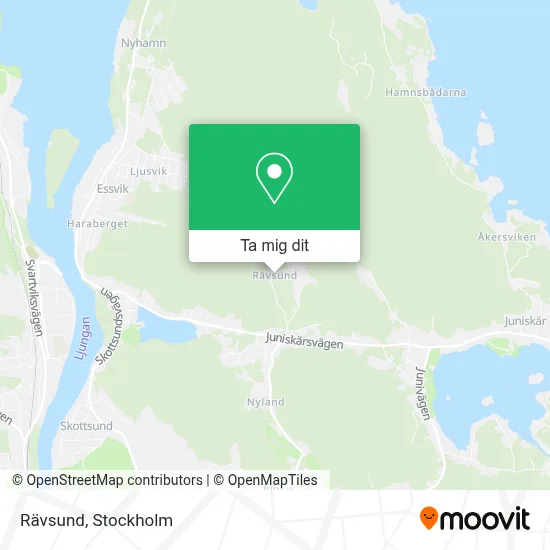 Rävsund karta