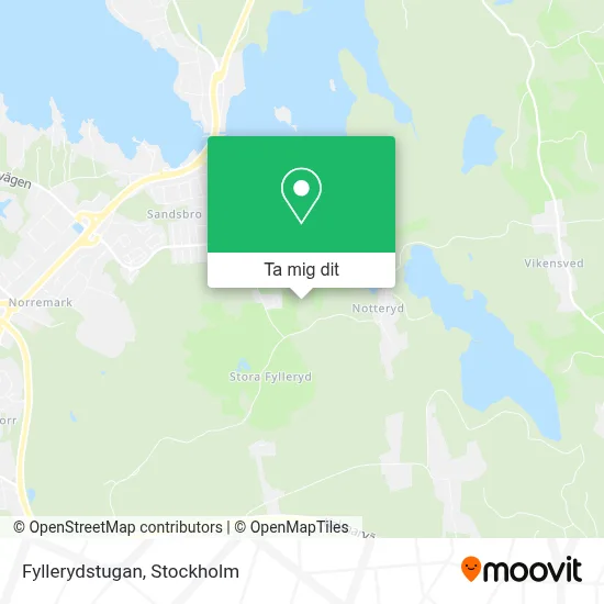 Fyllerydstugan karta