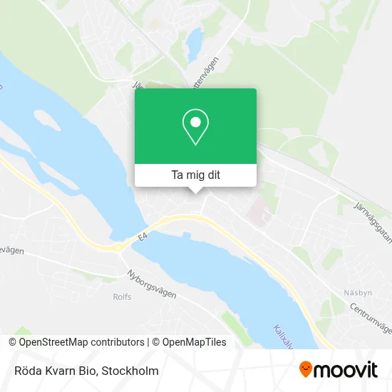 Röda Kvarn Bio karta