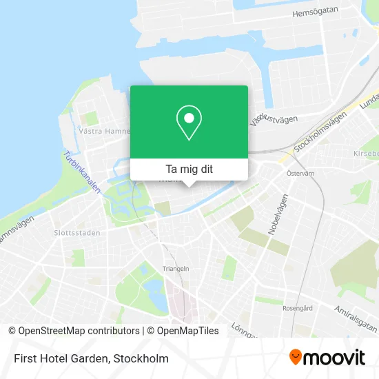 First Hotel Garden karta