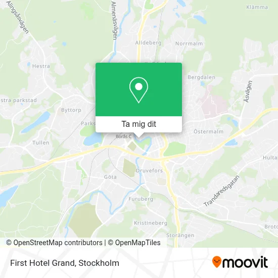 First Hotel Grand karta