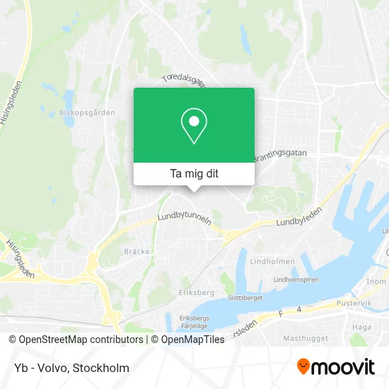 Yb - Volvo karta