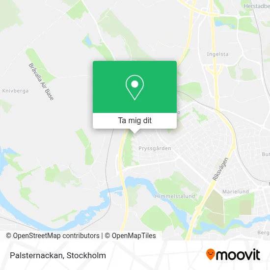 Palsternackan karta