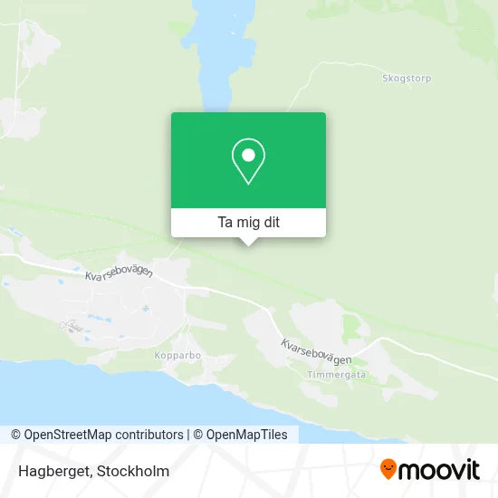Hagberget karta