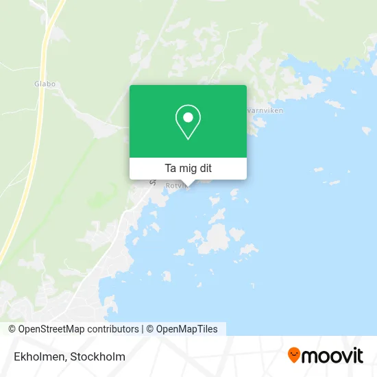 Ekholmen karta