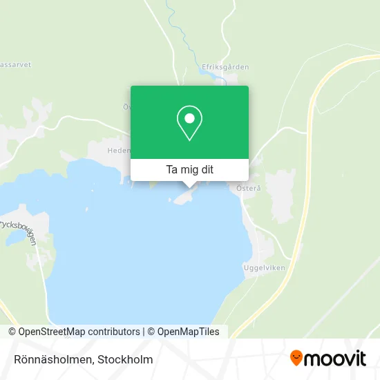 Rönnäsholmen karta