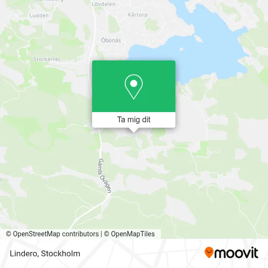 Lindero karta