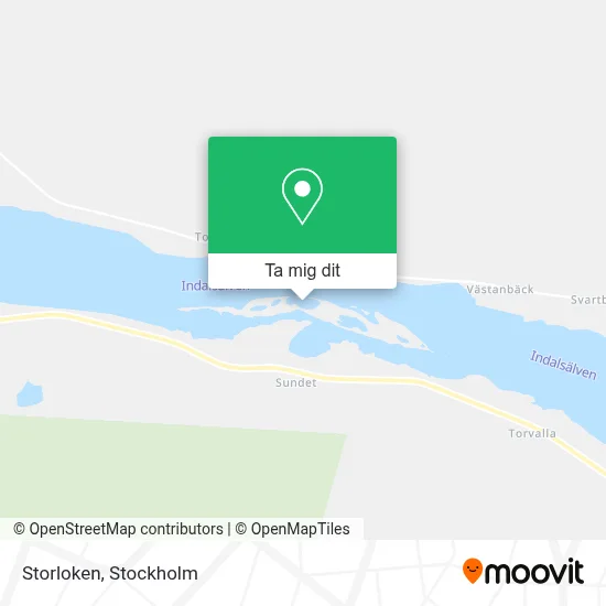 Storloken karta