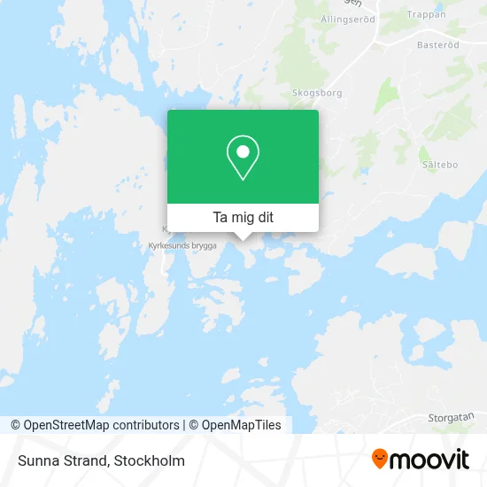 Sunna Strand karta