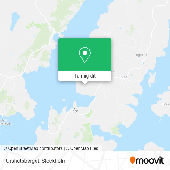 Urshutsberget karta