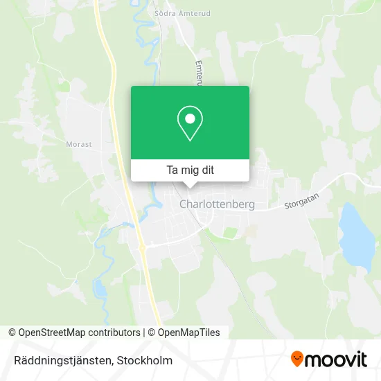 Räddningstjänsten karta