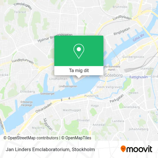 Jan Linders Emclaboratorium karta