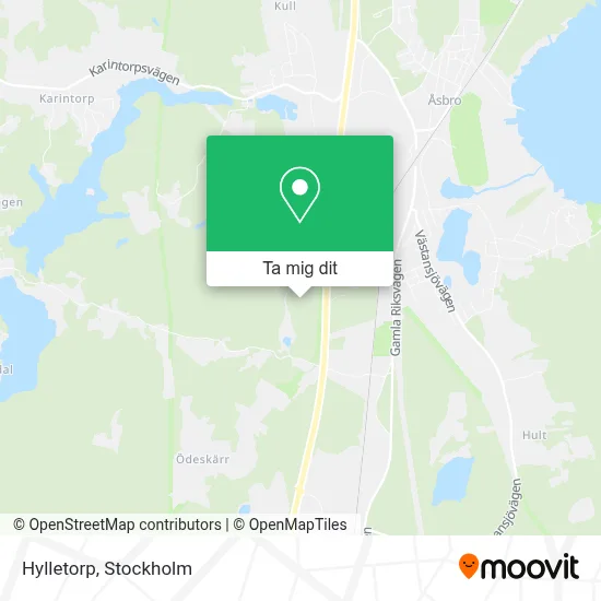 Hylletorp karta