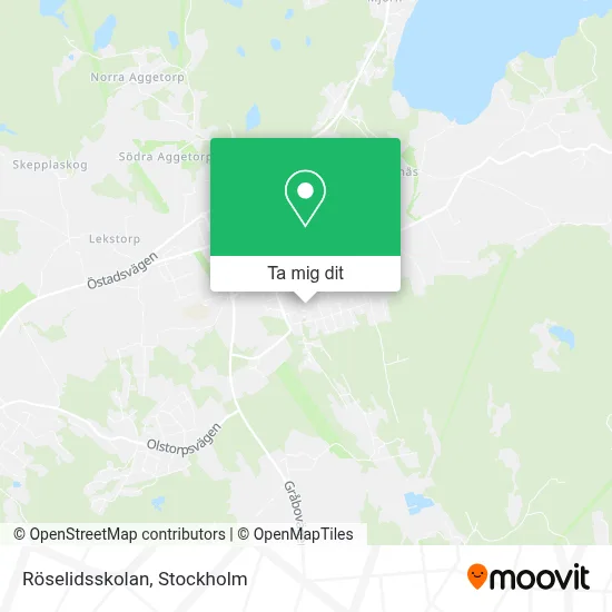 Röselidsskolan karta