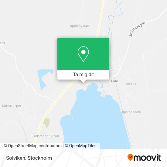 Solviken karta