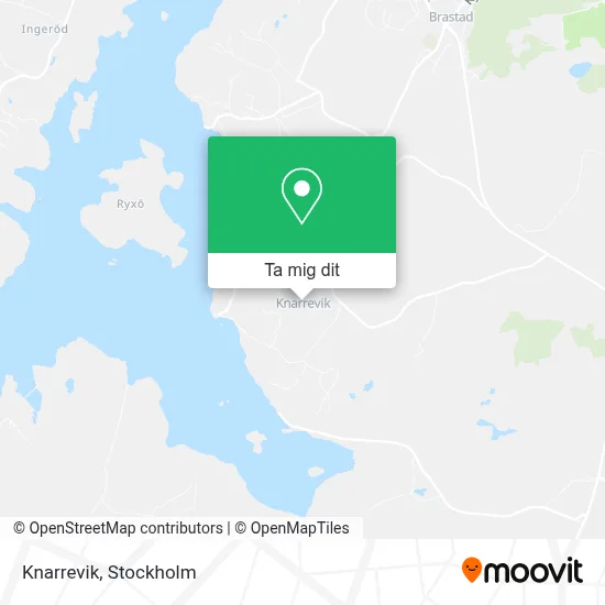 Knarrevik karta