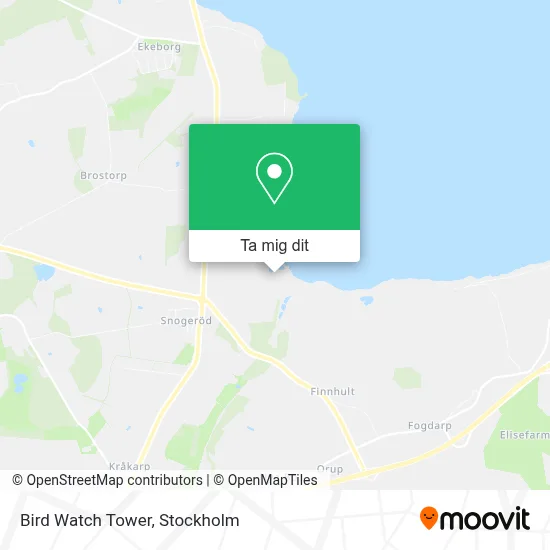 Bird Watch Tower karta