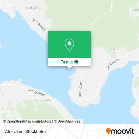 Alneviken karta
