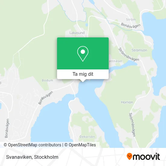 Svanaviken karta
