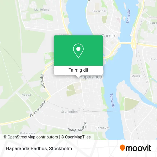 Haparanda Badhus karta