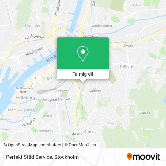 Perfekt Städ Service karta