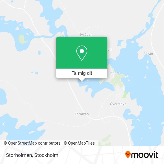 Storholmen karta