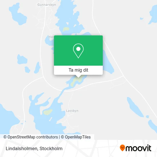 Lindalsholmen karta