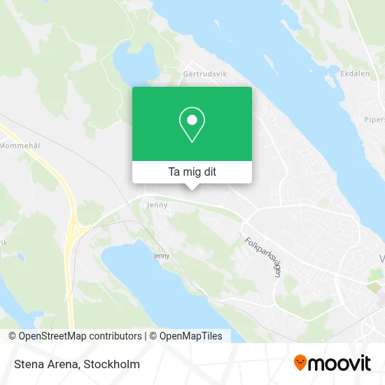 Stena Arena karta