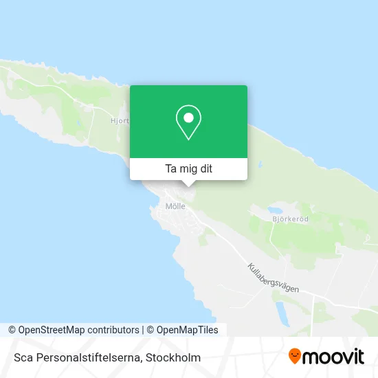 Sca Personalstiftelserna karta
