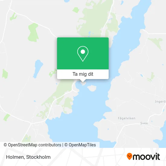 Holmen karta
