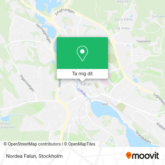 Nordea Falun karta