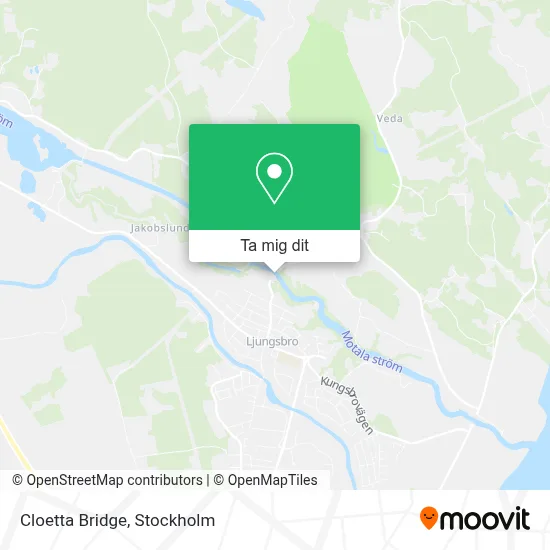 Cloetta Bridge karta