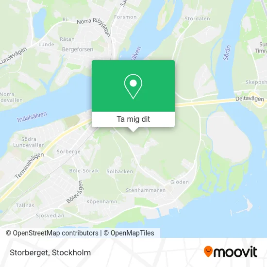 Storberget karta