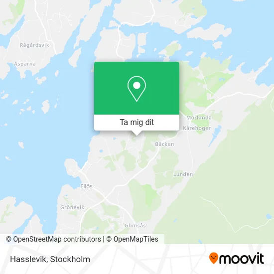 Hasslevik karta