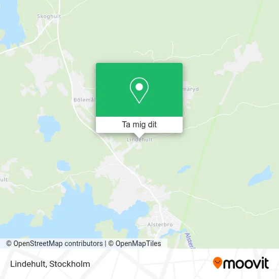Lindehult karta