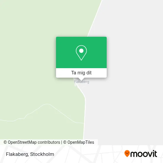 Flakaberg karta
