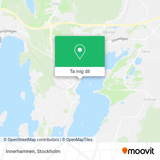 Innerhamnen karta