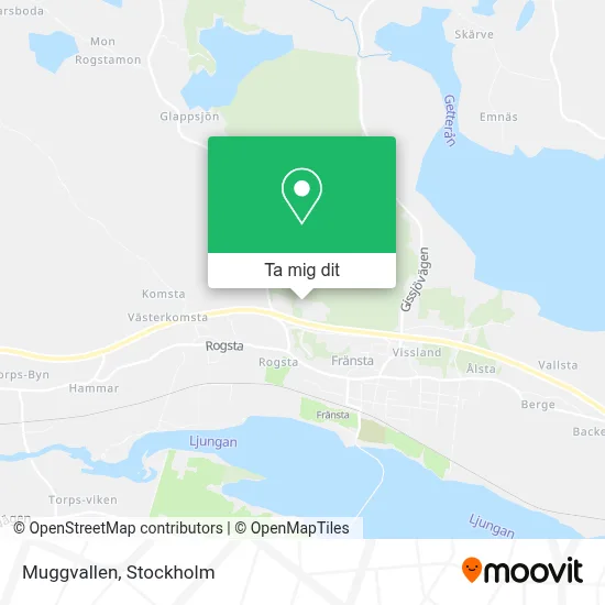 Muggvallen karta