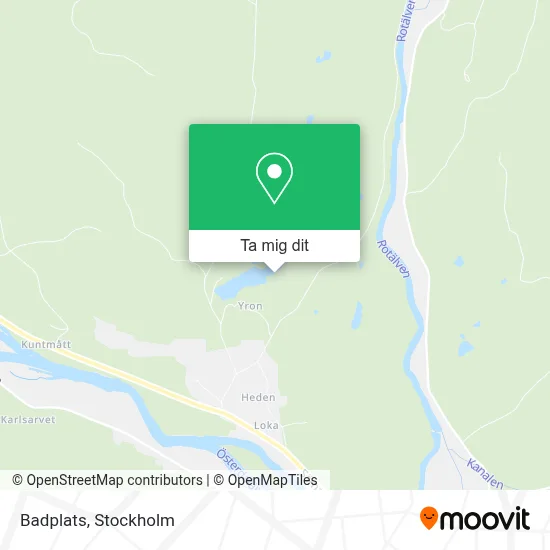 Badplats karta