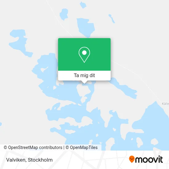 Valviken karta