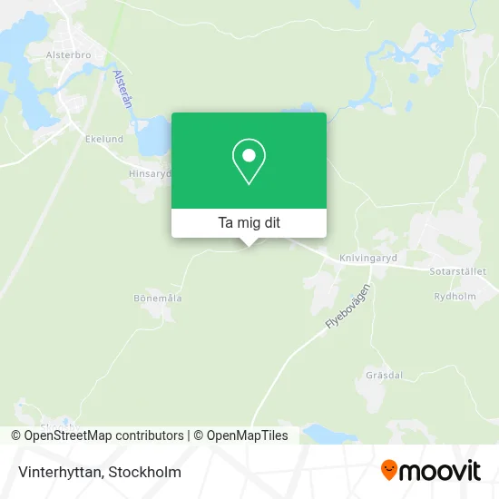 Vinterhyttan karta